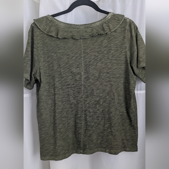 Veronica Beard ruffle shirt - Picture 2 of 4